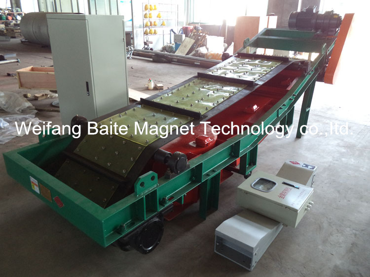 ISO Approved Btk Series Crossbelt Magnetic Separation Machine for Stone Crushing Plant (BTK-1400mm belt width)