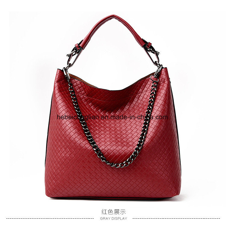 2017 Fashion Lady Short Sling Name Branded Design PU Leather Big Sizes Women Bags