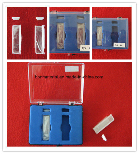 Laboratory Standard Type Clear Quartz Cuvette for Medical