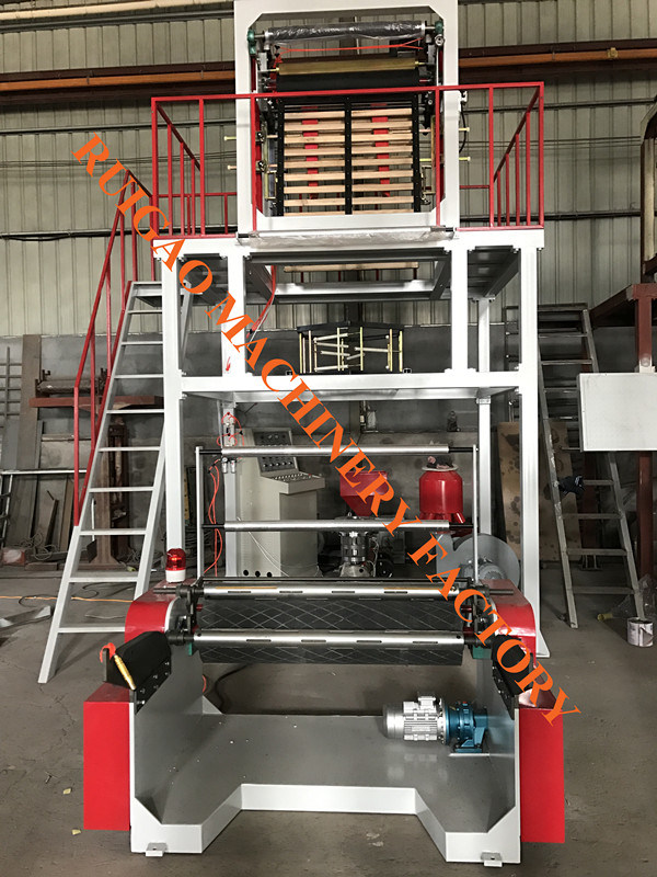 Biodegradable Polyethylene Polythene PE HDPE Plastic Film Blowing Machine