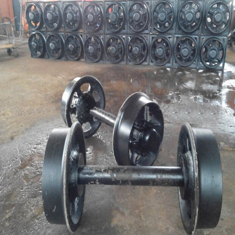 China Coal Mining Car Wheels Mining Rail Wagon Wheels