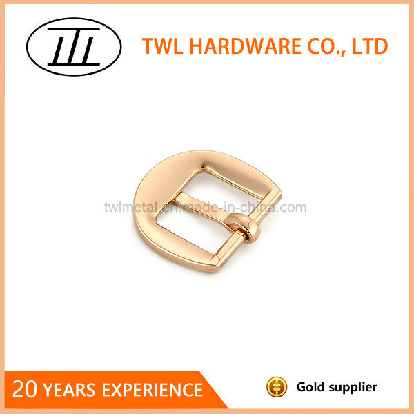 Low Price Zinc Alloy Light Color Belt Buckle