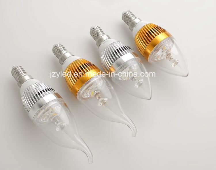 High Power E14 3W LED Candle Light Bulb