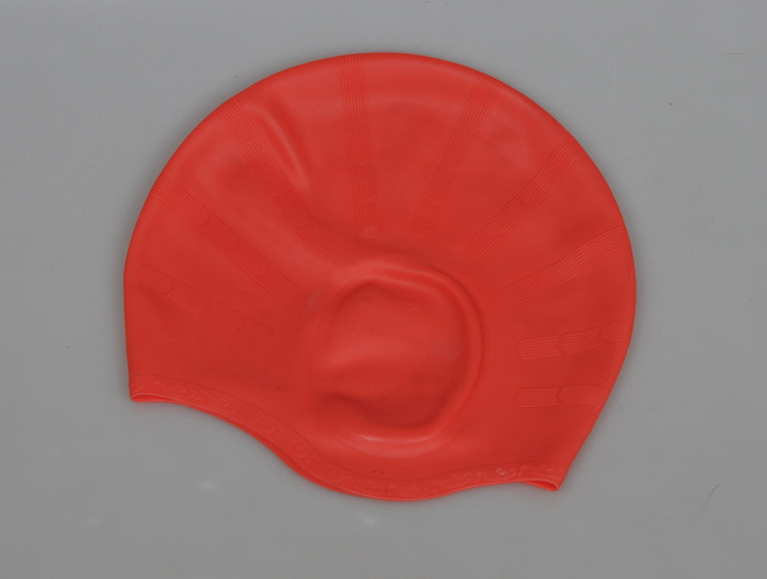 Professional Waterproof Ears Protection Silicone Adult Swimming Cap