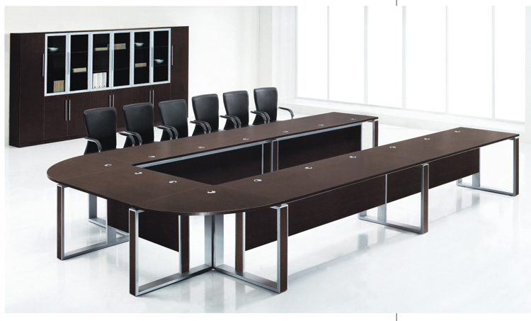 Modern Luxury U Shape Stainless Steel Office Conference Table