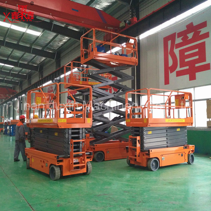 14m Self-Propelled Scissor Lift Mobile Scissor Lift Table