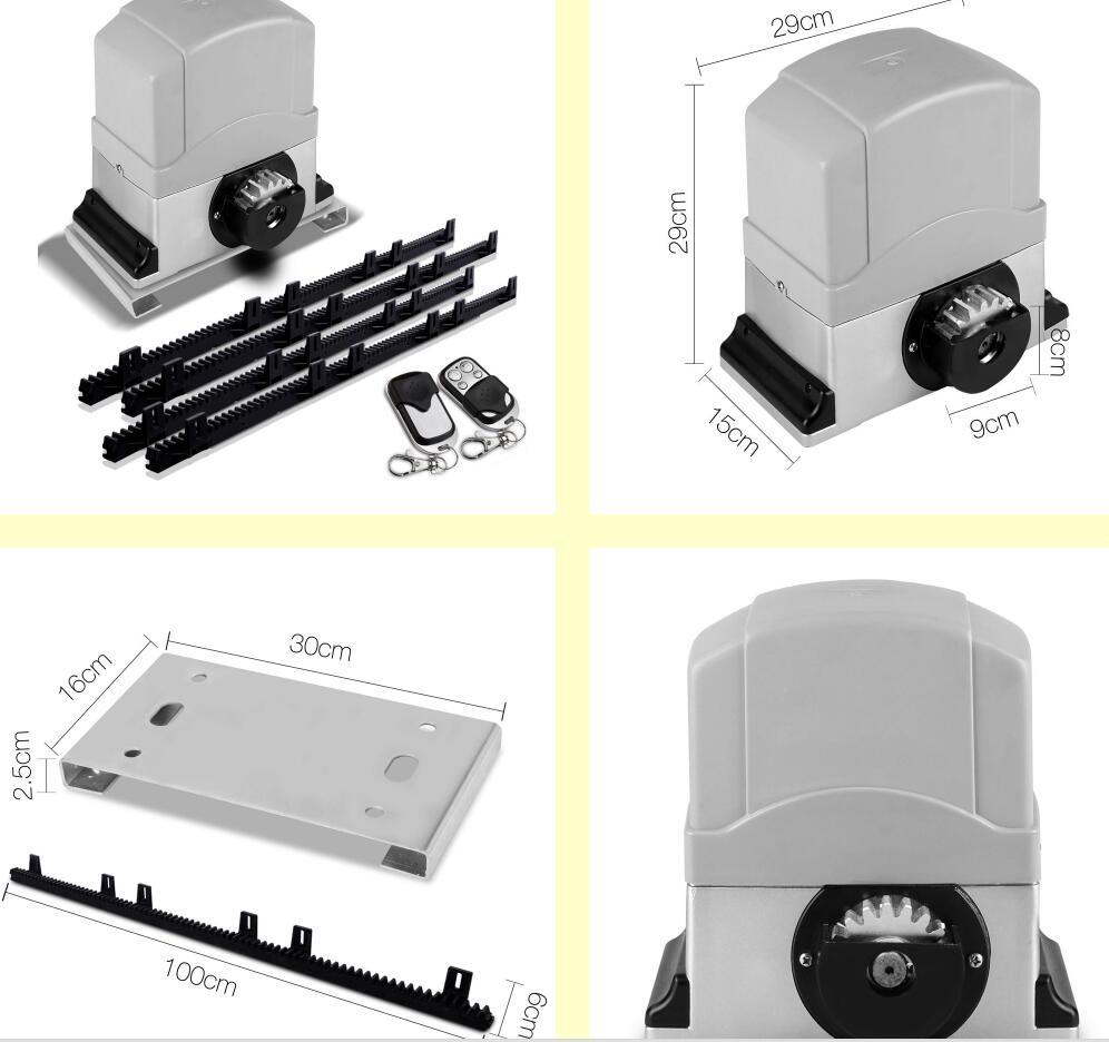 Spear and Ring Top Spear Combo Automatic Sliding Gate