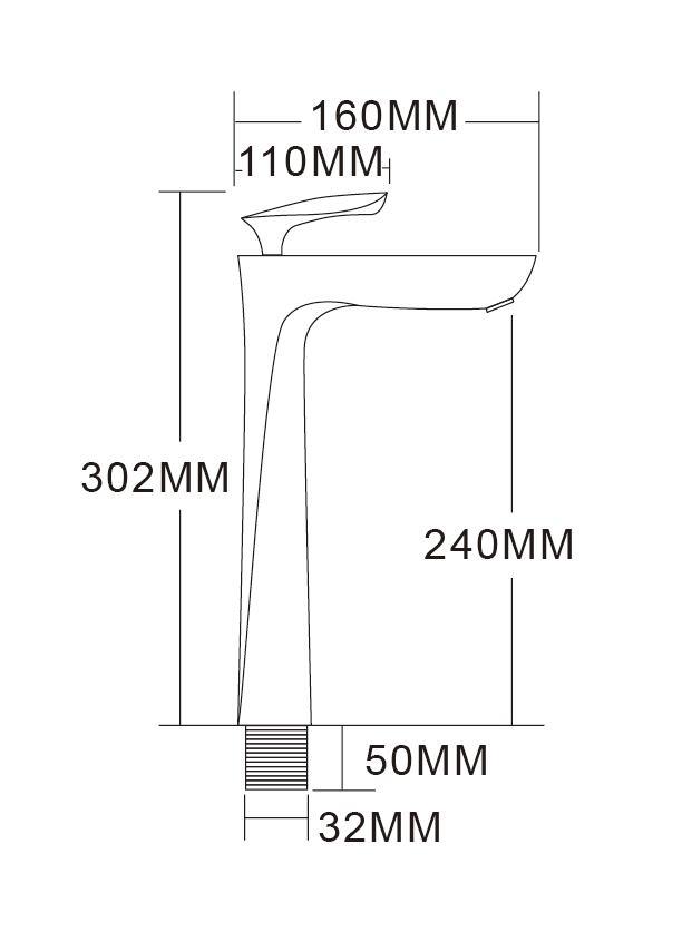 Water Tap Basin Faucet Bathtub Faucet Faucet Tap