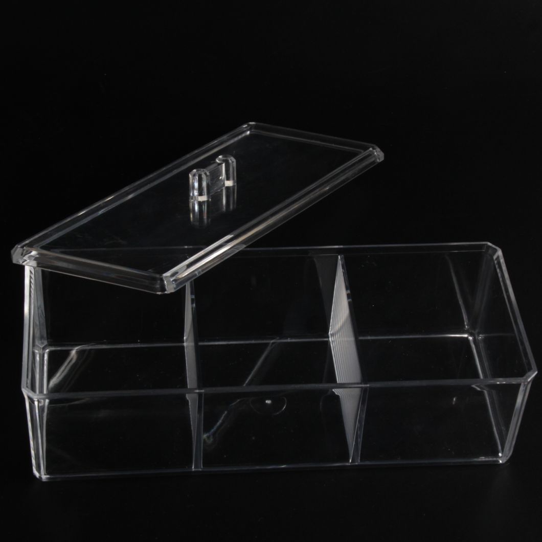 PS Transparent Home Cosmetic Jewelry Storage Case with High Quality