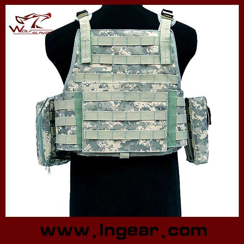 Military Camo Digital Acu Molle Ciras Airsoft Combat Vest