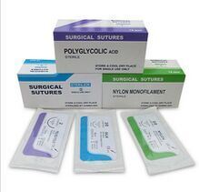 Medical Supply---Sterile Surgical Suture (PGA/PDO/Silk/Nylon/Catgut) USP2#