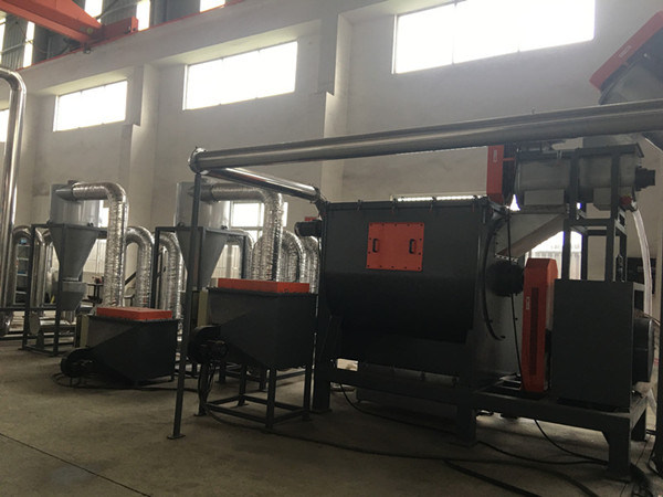 Pipeline Drying Machine for Plastic Washing Recycling Line