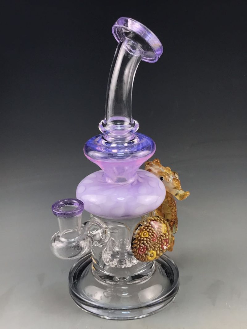 Newest Colorful Crafts Glass Smoking Water Pipe with Bowl