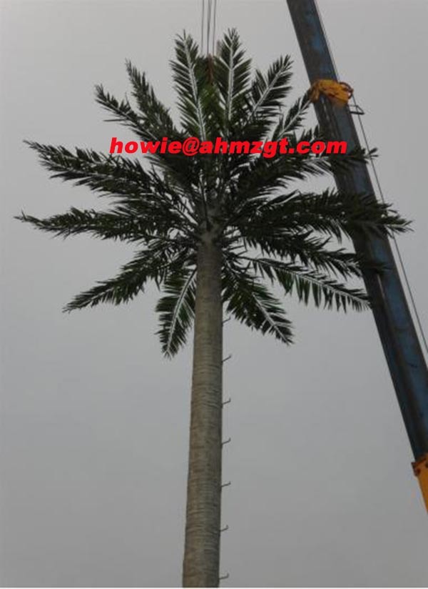 Communication Palm Tree Monopole Pole Camouflaged Tower in Telecommunication