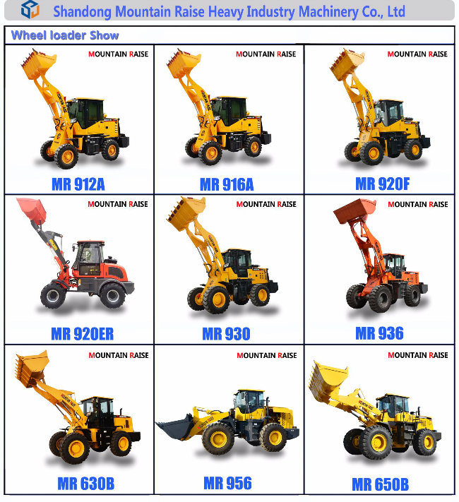 Construction Machine New Design 3 Ton Wheel Loader with Price