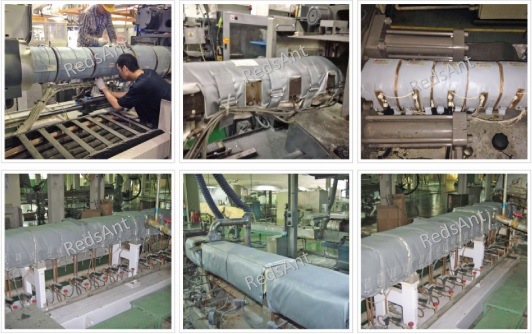 Insulation Blankets, Removable Insulation Blankets for Injection Molding