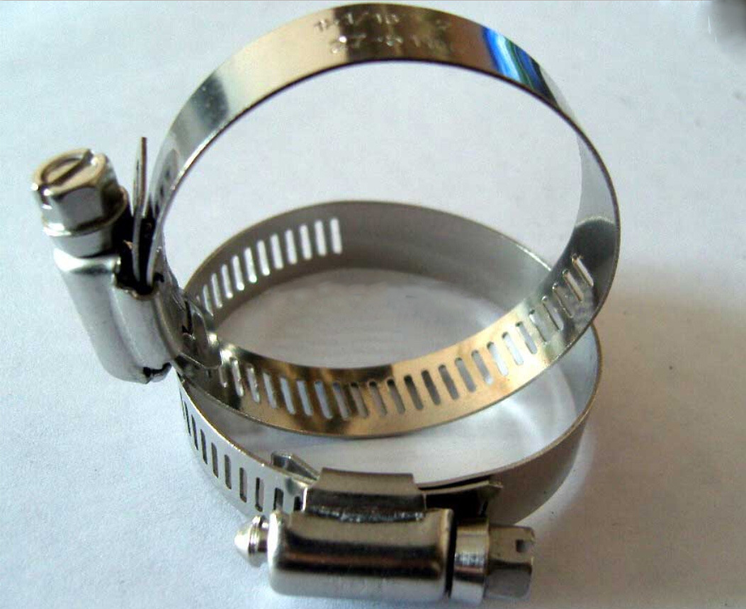 Heavy Duty American Type Hose Clamp Parts with High Quality