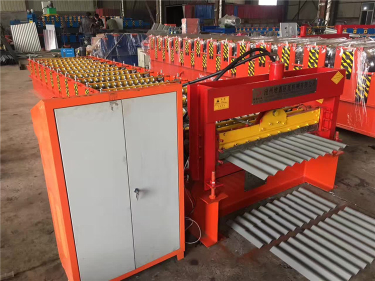 Corrugated Iron Roofing Sheet Roll Forming Machine