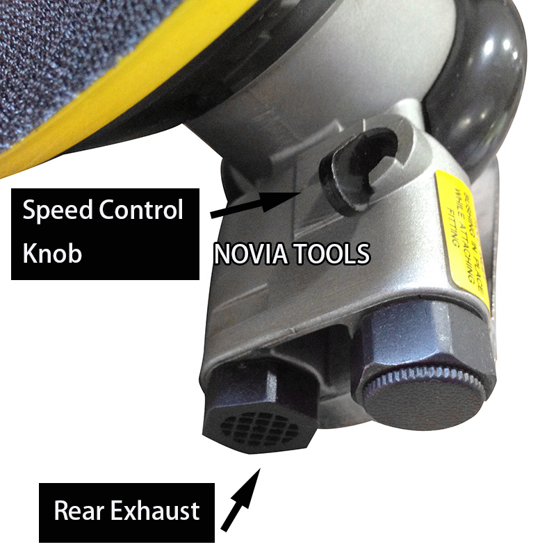 Air/Pneumatic Random Orbital Sander (non-vacuum) Nv-214