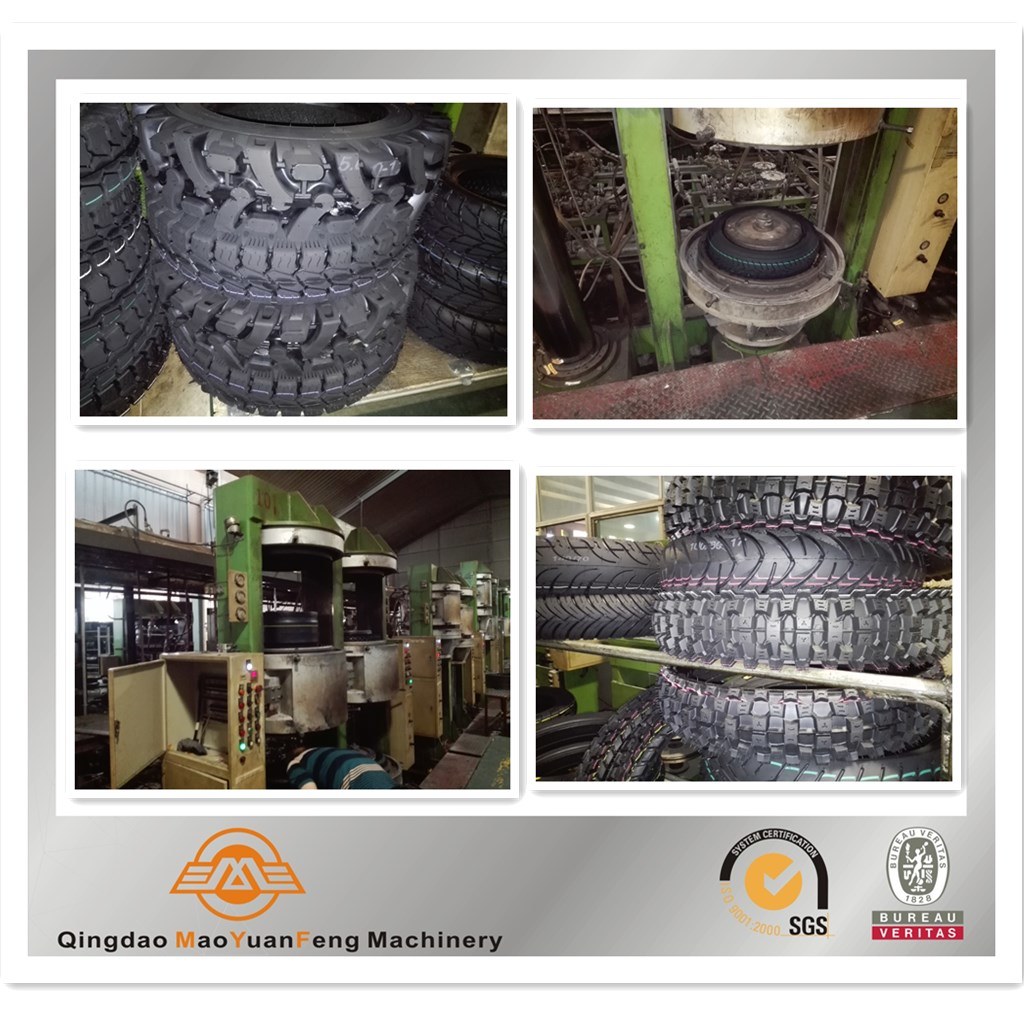 Motorcycle Tire Making Machine with Motorcyle Tire Curing Press