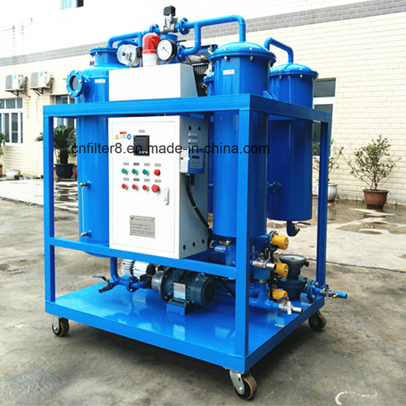 High Performance Vacuum Lube Oil Steam Turbine Oil Purifier (TY-50)