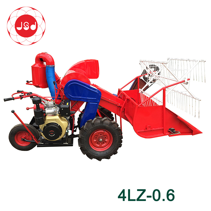 4lz-0.6 Mini Combine Harvester. Rice &Wheat Harvesting Machine
