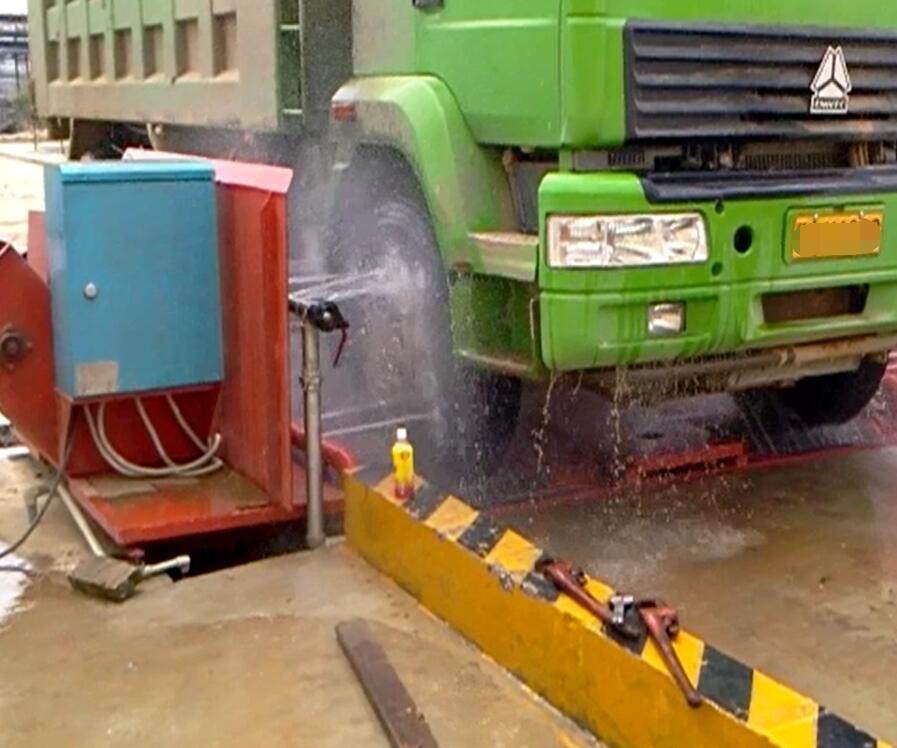 Automatic Truck Wheel Cleaning Wash Machine