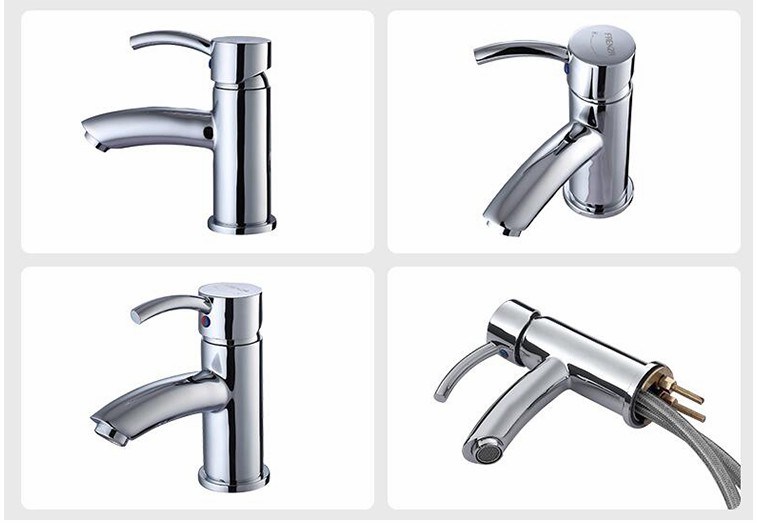 Faenza Sanitary Single Handle Contemporary Water Bathroom Faucet for Sale