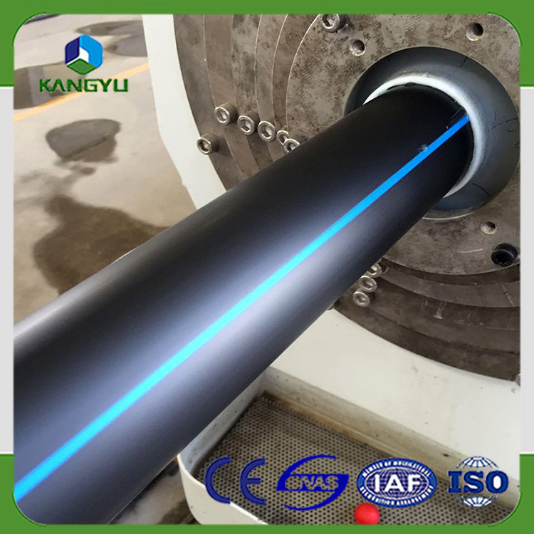 Black Color and High Density Polyethylene Virgin Material HDPE Pipe