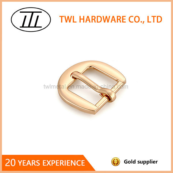 Low Price Zinc Alloy Light Color Belt Buckle