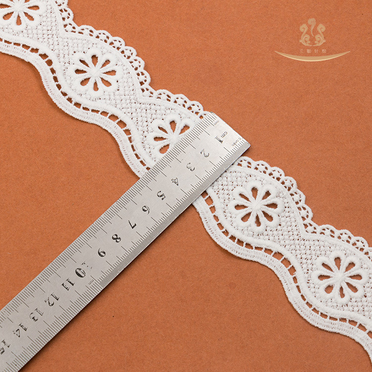 Hot Selling New Design Cotton Crochet Lace for Hometextiles