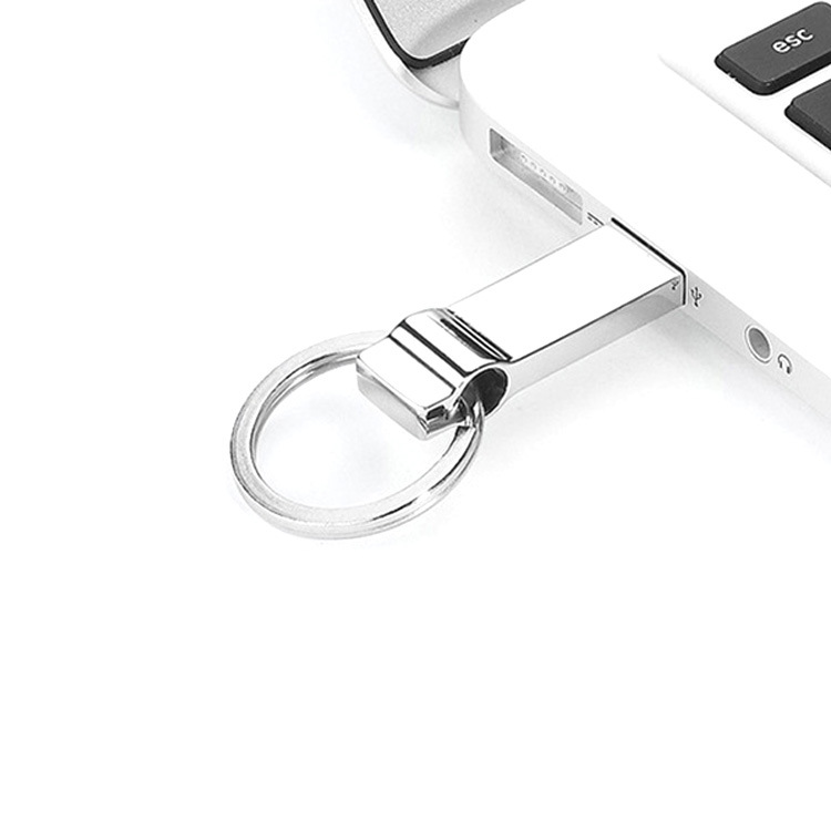 Metal Key Ring Business Gifts USB Flash Drive