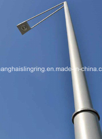 Galvaniced Antique Solar Street Light Poles Design