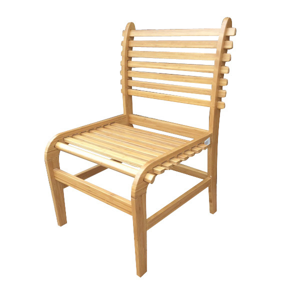 Wooden Bamboo Dining Furniture Bamboo Elastic Chair for Home Hotel Restaurant