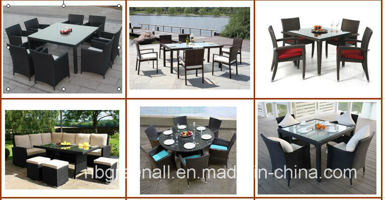 Outdoor Used PE Rattan Garden Furniture Bar Chair