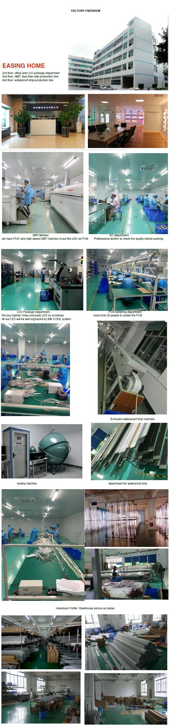 China Supplier 1m, 2m, 3m Alp051 LED Aluminum Extrusion Profile All-Around Lighting, Light Stick, Diameters Vary From 15mm, 30mm, 60mm, 100mm, 120mm LED Profile