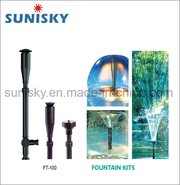 Colorful LED Electric Submersible Pond Rockery Fountain Water Pump