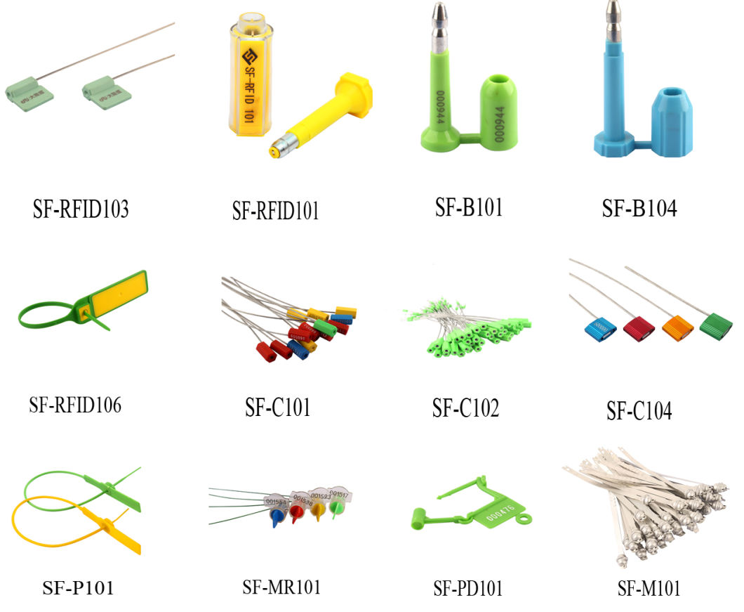 Security Wire Padlock Seal Can Printed Logo and Series Number