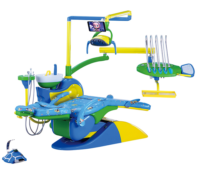 Electricity Power Source Dental Chair Treatment Units for Kids