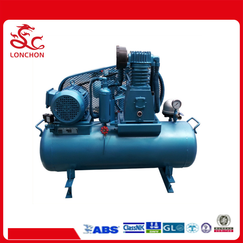 Z Type Low Pressure 1.0MPa Air Cooling Marine Air Compressor