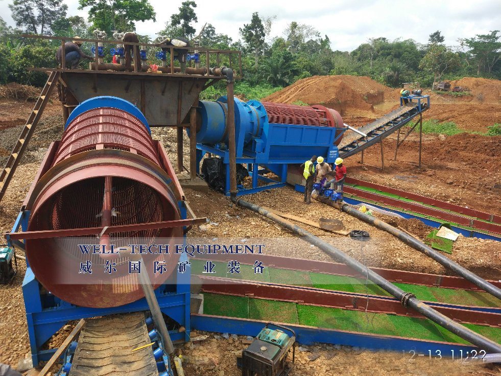 Sand Gold Trommel Machinery Washing Mining Equipment