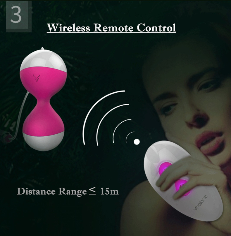 Remote Control Vibrator Egg Kegel Vaginal Balls Enjoying Exercise and Vibration Sex Product Sex Toys for Women