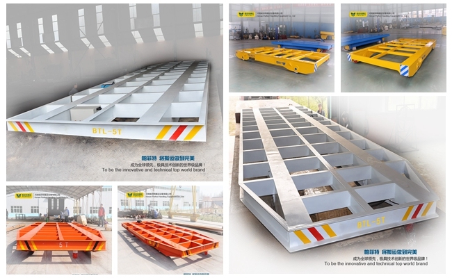 Spray Booth Using Electric Flat Cart for Processing Industry