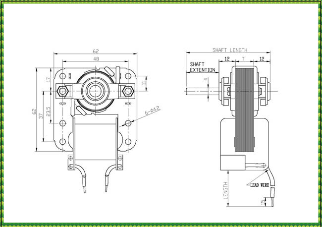 Yj48 Yixiong Hot Sell Product Electric Motor