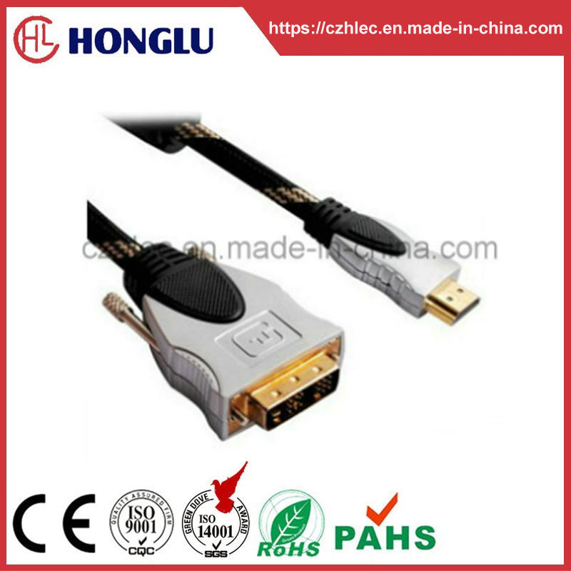 Support 3D HDMI to DVI Cable