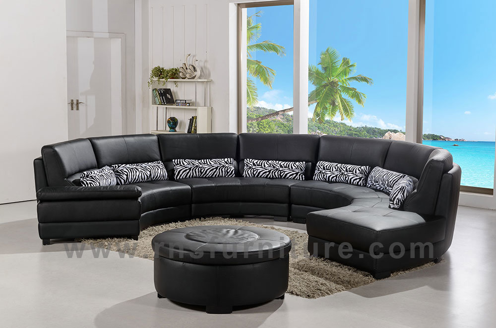 Living Room Furniture Modern Home Leather Sofa 8063#