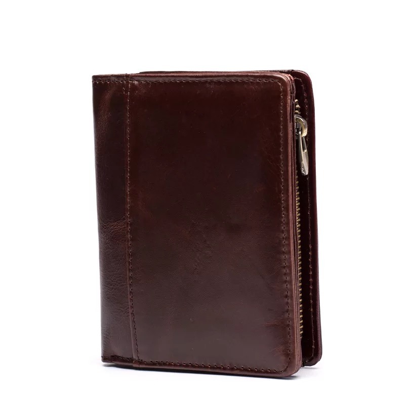 Coin Credit Card Wallet Mens Leather Wallet