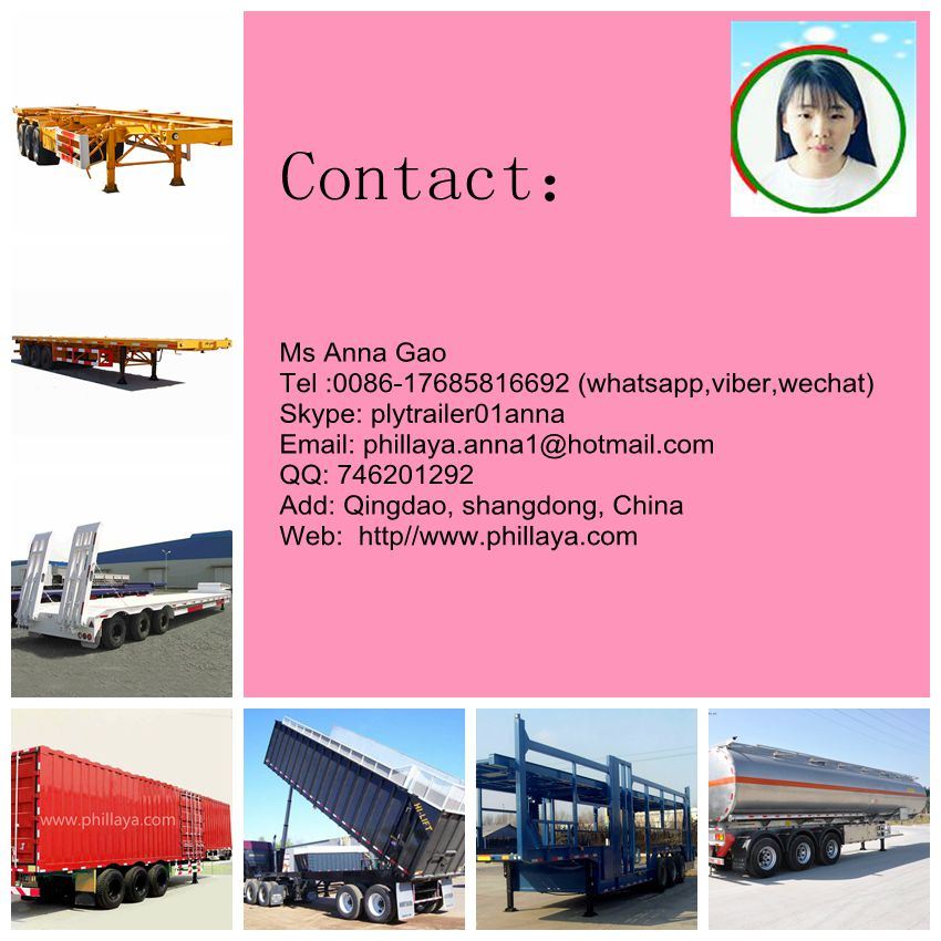 China 3 Axle 45cbm 50ton Bulk Cement Tank Semi Trailer