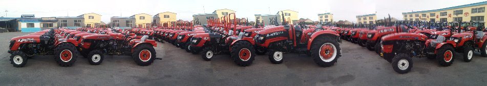 Factory Direct Supply Taihong 55HP Tractor with Strong Power and Big Torque