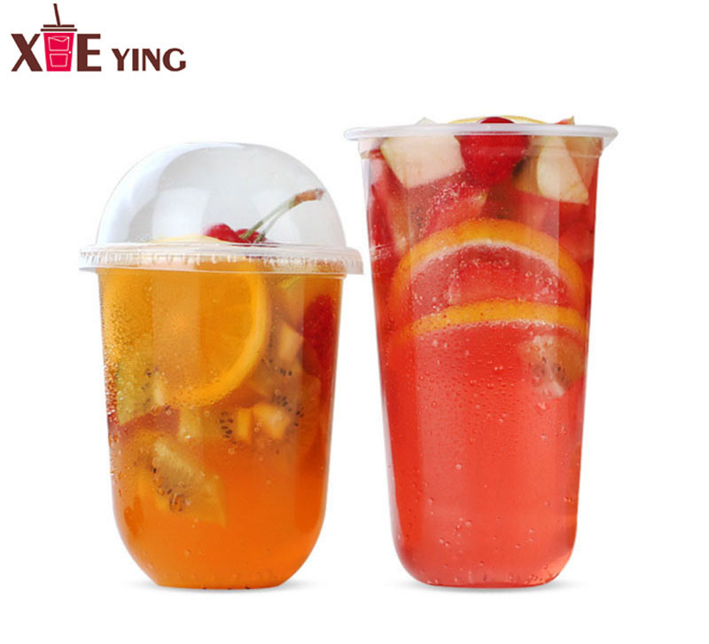 Transparent Plastic Cup Disposable Pet Cold Drink Plastic Cup